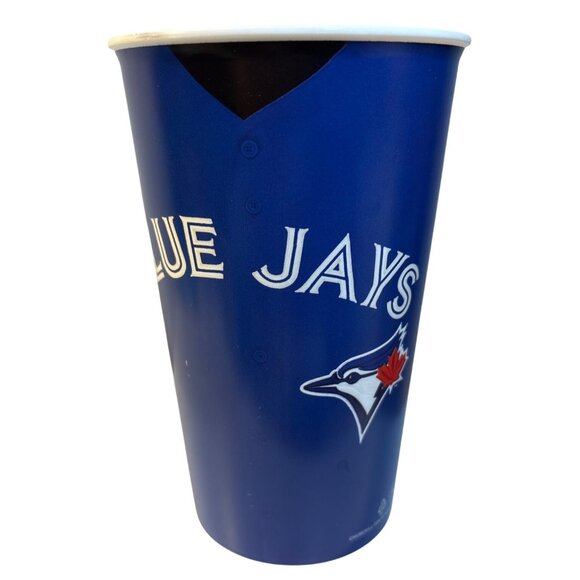 Toronto Blue Jays Collectible Cup Churchill 6.5" Tall Blue White Plastic - Picture 1 of 8